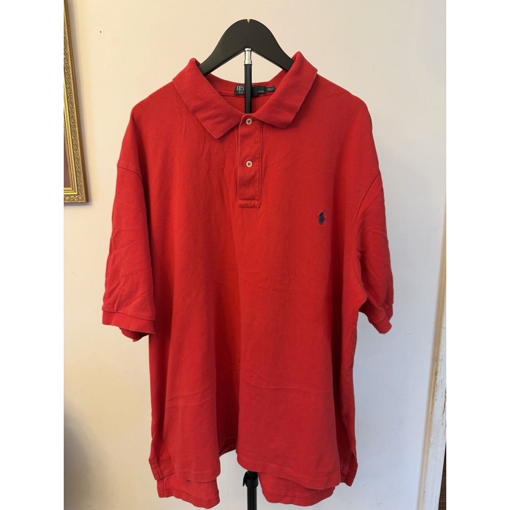 Polo by Ralph Lauren Red Classic Polo Shirt 3XLT